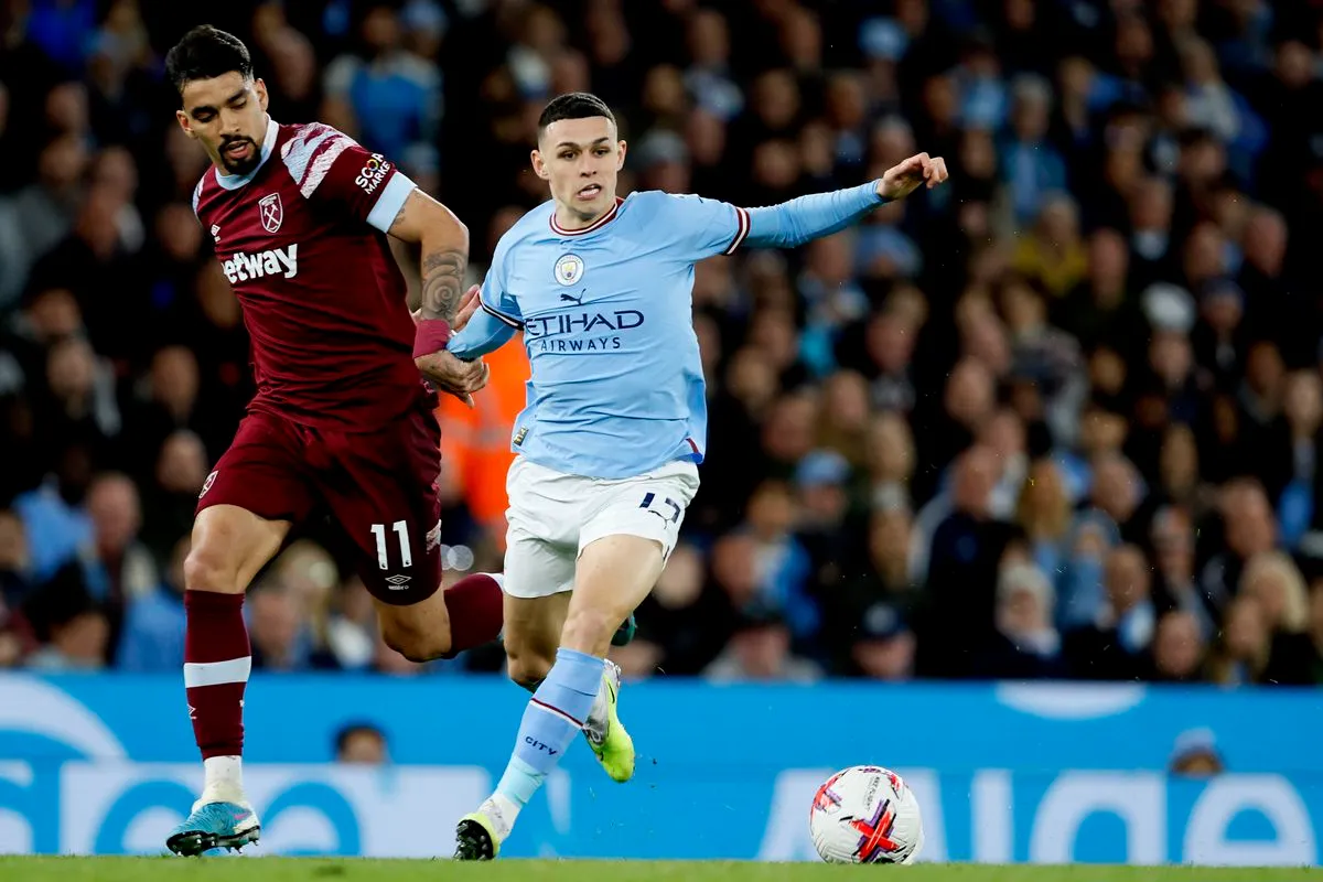 Manchester City 2 – 0 West Ham 